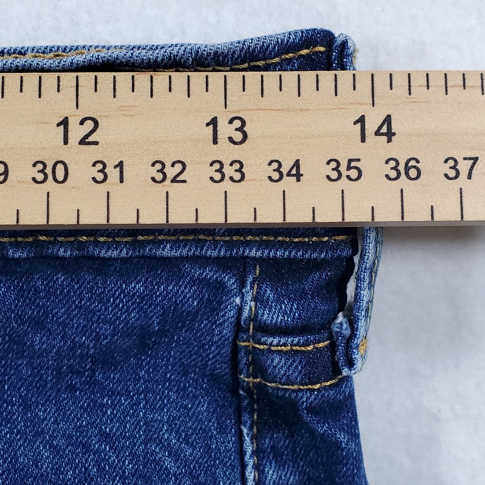 Levi's 505 Regular Fit Jeans Mens‎ 29x30 Blue Medium Wash Straight Leg - Picture 6 of 10